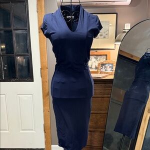 Joe & Elle Navy Midi Dress